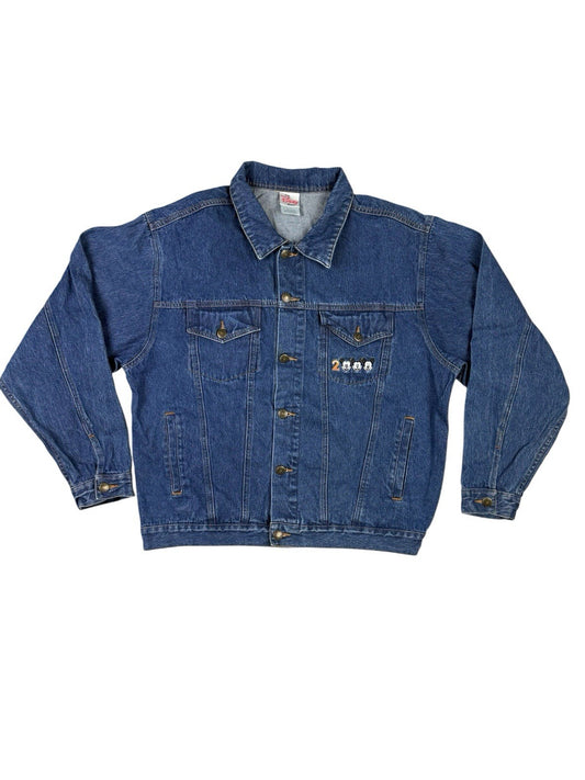 Vintage Disney Blue Denim Millenium Jacket 2000 Medium