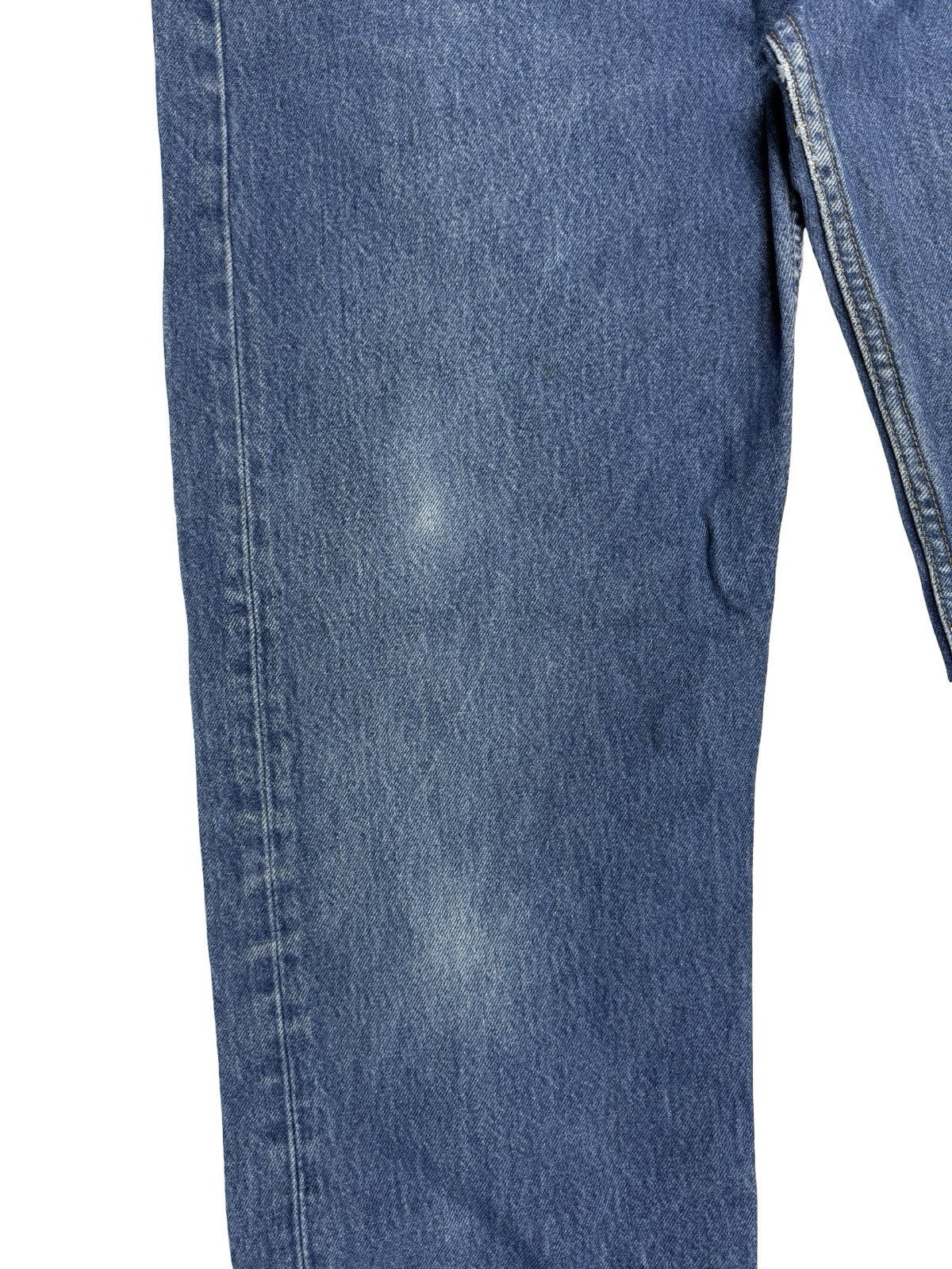 Levi's 501 Original Blue Straight Leg Button Fly Denim Jeans 38W 32L