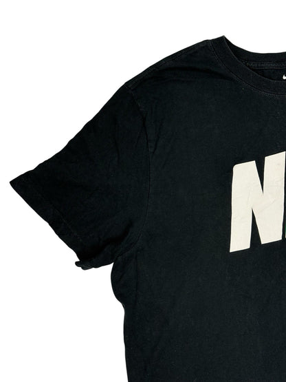Retro Nike Black Big Logo Top 2XL