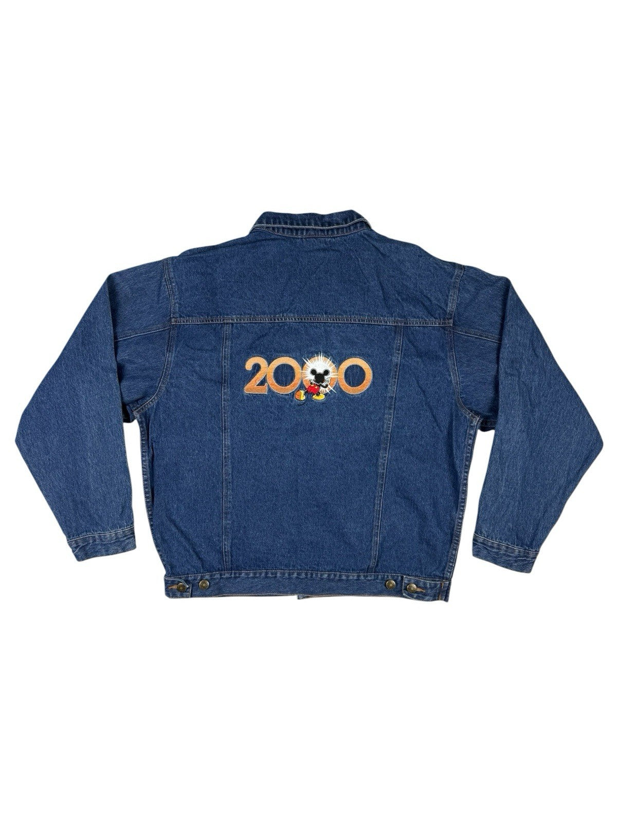 Vintage Disney Blue Denim Millenium Jacket 2000 Medium