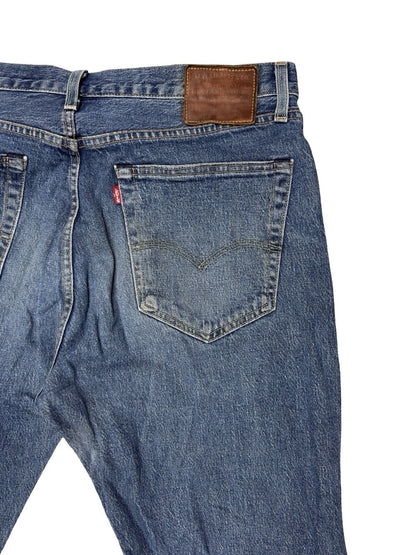 Levi's 501 '93 Straight Fit Blue Denim Jeans 36W 34L