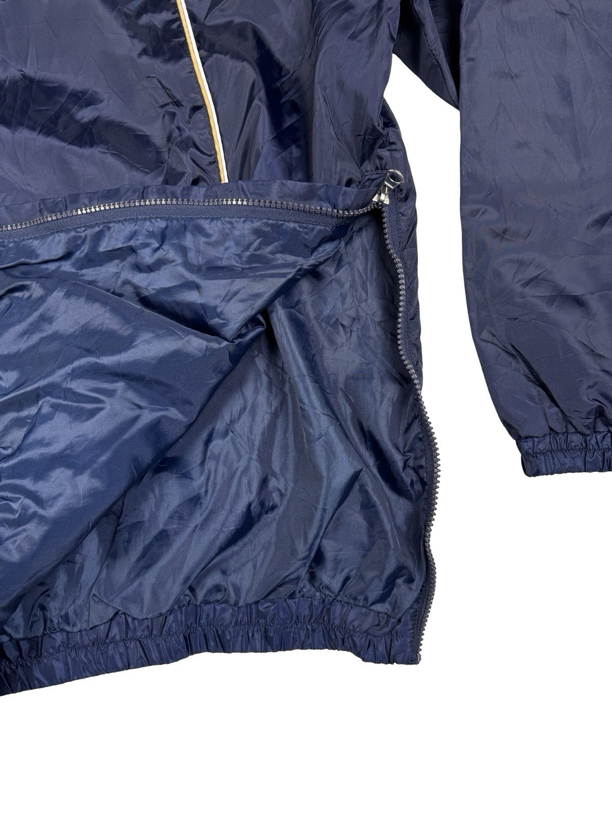 MLB Milwaukee Brewers Blue Pullover Windbreaker Jumper Jacket 2XL