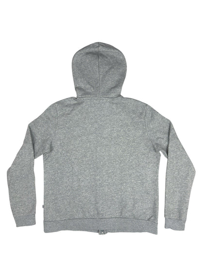 Puma Grey Zip Hoodie Jacket Size 16 (XL)