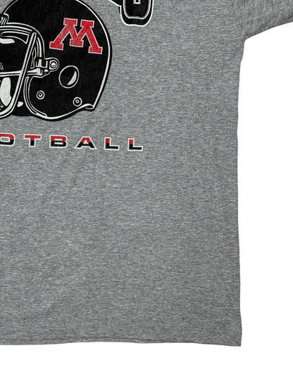 Retro American Football Monticello Printed School Sports Top XL