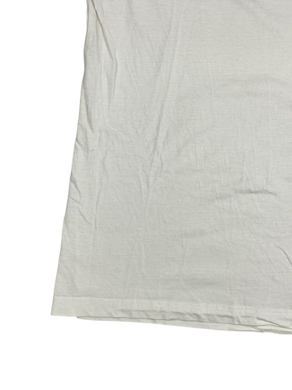 Puma Retro White Printed Top Medium
