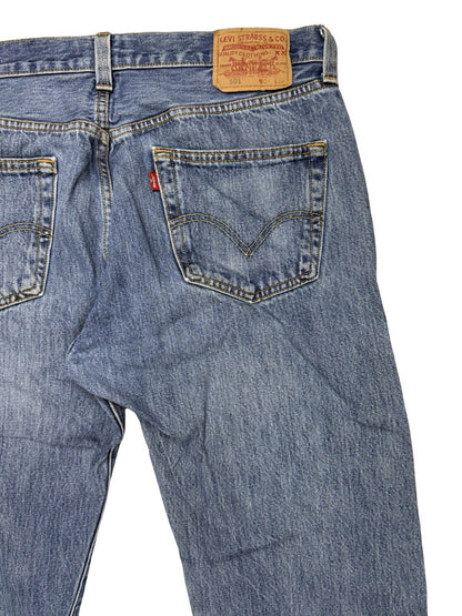 Levi's 501 Blue Y2K Denim Jeans 36W 32L