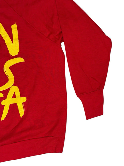 Signal Red Minnesota Printed Travel Novelty USA Jumper XL