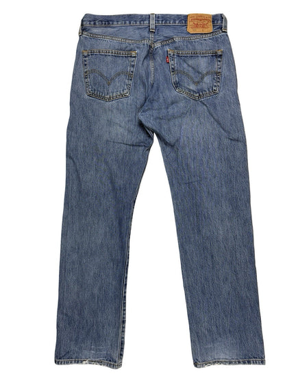 Levi's 501 Blue Y2K Denim Jeans 36W 32L