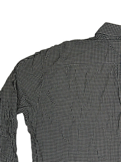 Tommy Hilfiger Black Check Collared Shirt 2XL