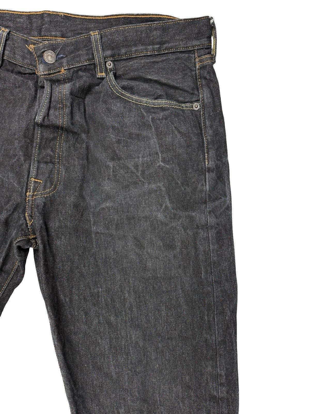 Levi's 501 Dark Blue Denim Jeans 36W 32L