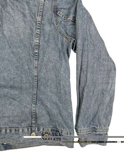 H&M Blue Denim Trucker Jacket Medium
