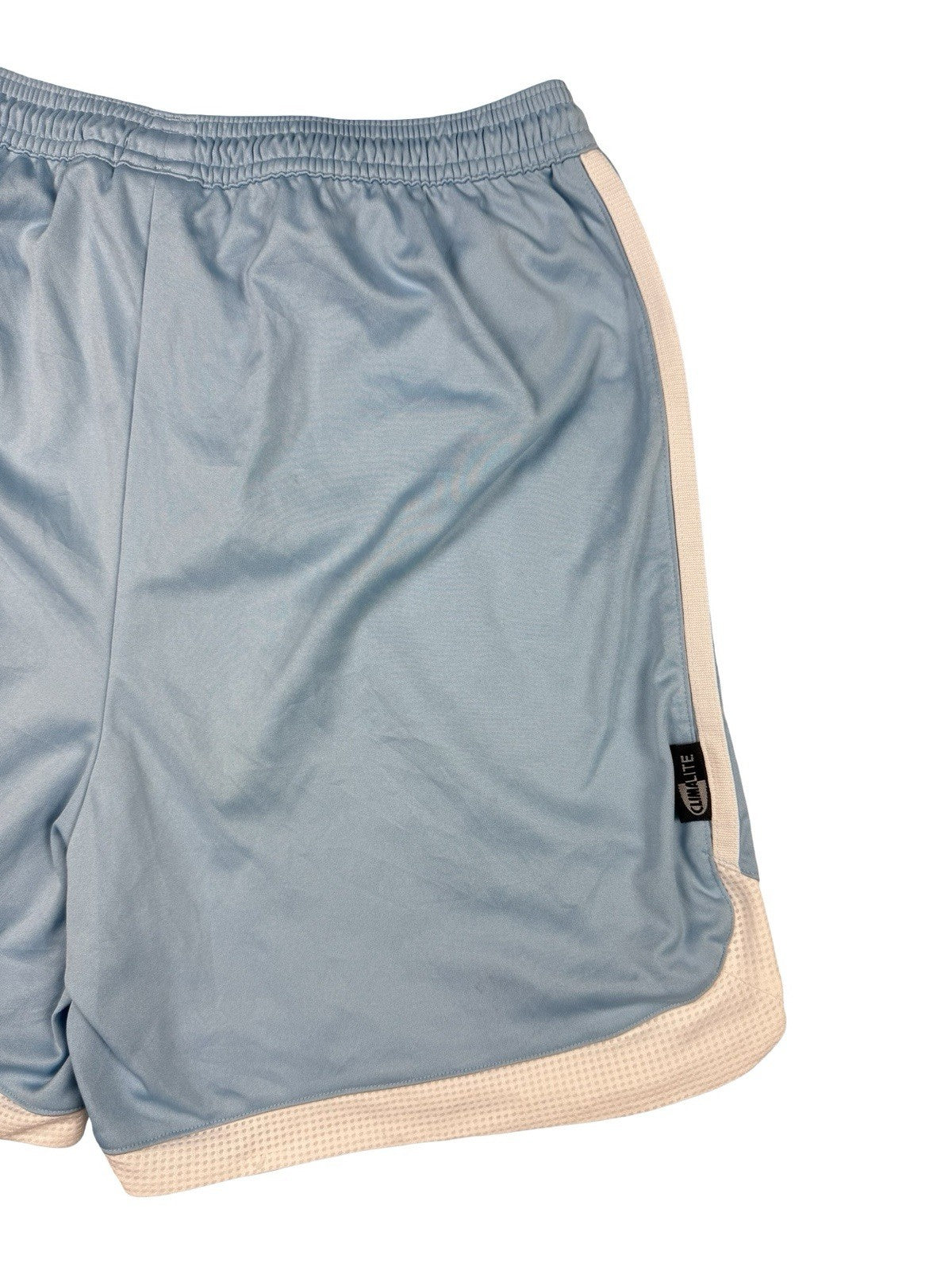 Adidas Y2K 00's Blue Climalite Sport Training Shorts Women's Medium (14)