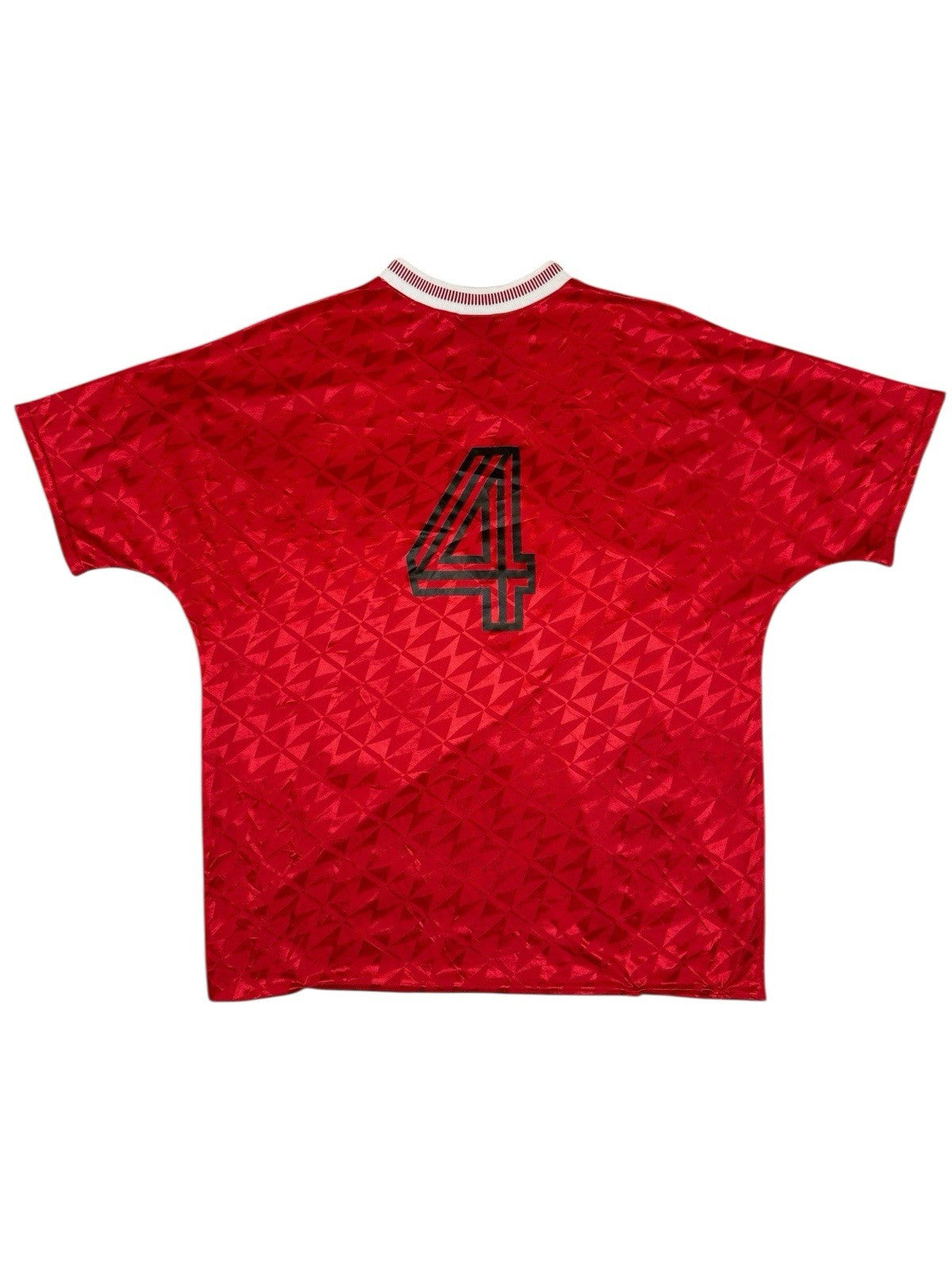 Retro RyKel Red West Weneca Soccer Jersey  XL