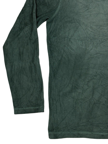 Chaps Green Quarter Zip Fleece Medium