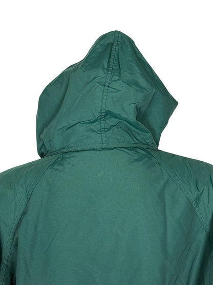 LL Bean Vintage Green Thinsulate Anorak Poncho Large