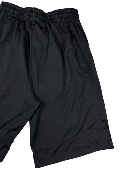 Nike Black Polyester Basketball Sport Training Athletic Shorts Medium