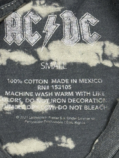 AC/DC Grey Acid Who Made Who 86 Tour Top Small