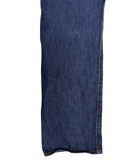Levi's 501 Blue Denim Straight Leg Jeans 32W 32L
