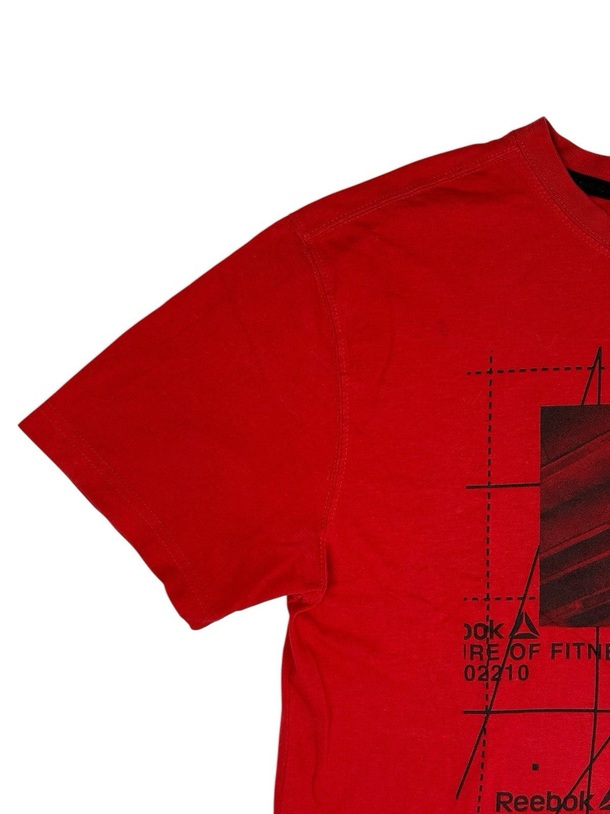 Reebok Red Future Printed Top Small