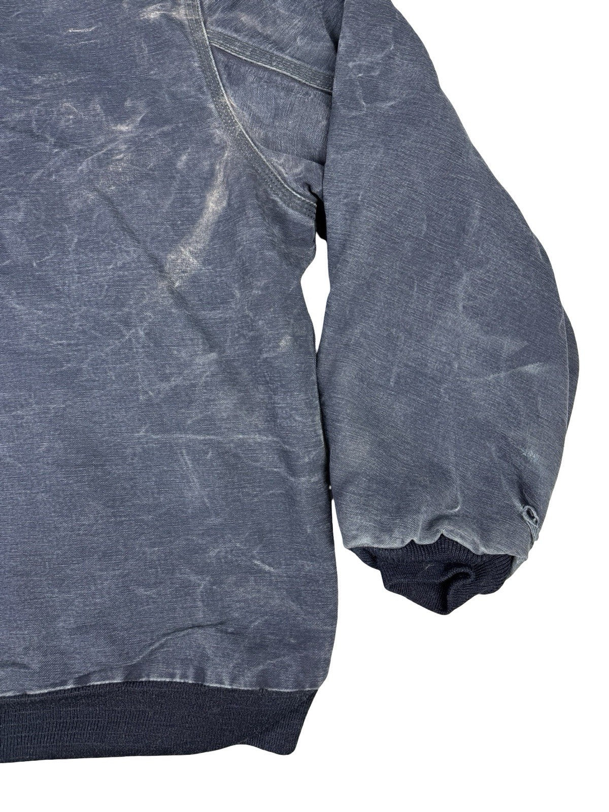 Carhartt Blue FR 101623 410 Workwear Insulated Jacket Distressed XL