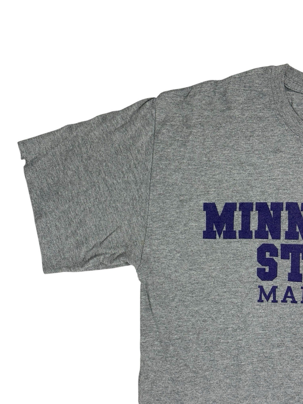 Minnesota State Mankato Grey Retro USA College Top Medium