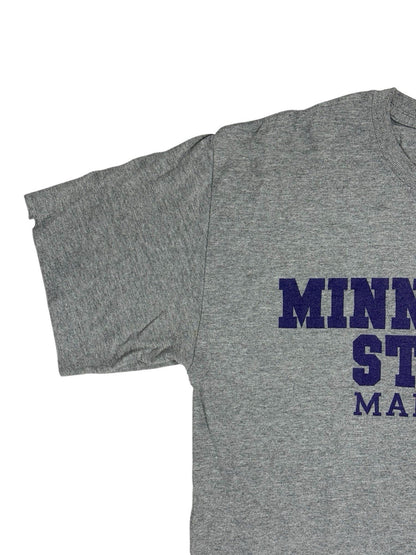 Minnesota State Mankato Grey Retro USA College Top Medium
