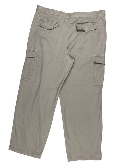 Faded Glory Beige Tapered Fit Cargo Trousers 38W 30L