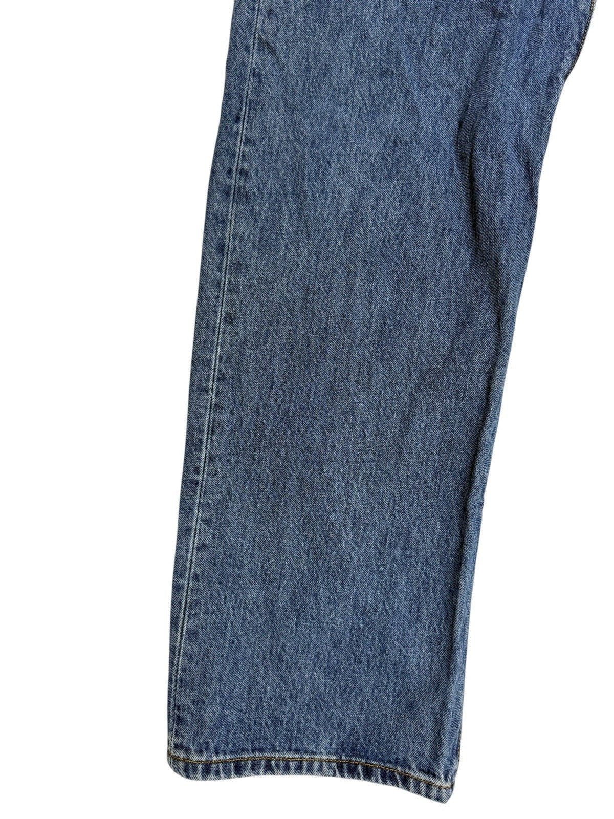 Levi's 501 Retro Blue Straight Leg Denim Jeans 38W 32L