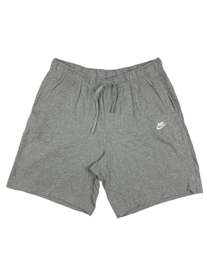 Nike Grey Cotton Jogger Lounge Sweat Shorts 2XL
