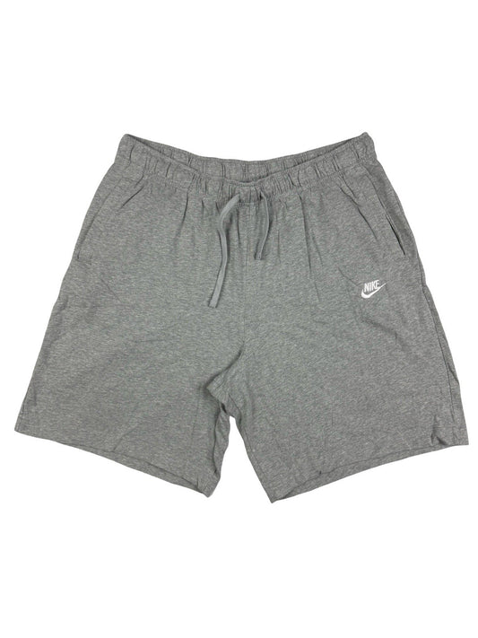 Nike Grey Cotton Jogger Lounge Sweat Shorts 2XL