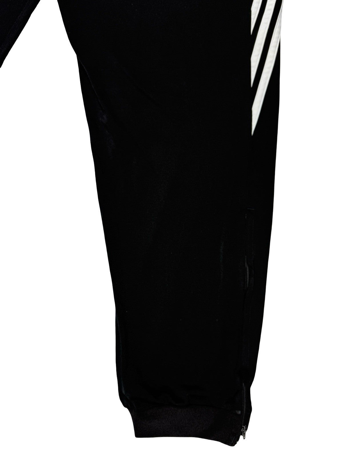 Adidas Sereno Black Zip Track Pant Bottoms Trousers XL