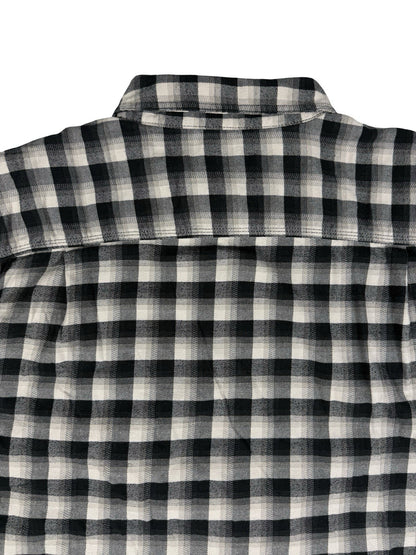 Carhartt Black Plaid Hamilton Relaxed Fit Button Shirt XL