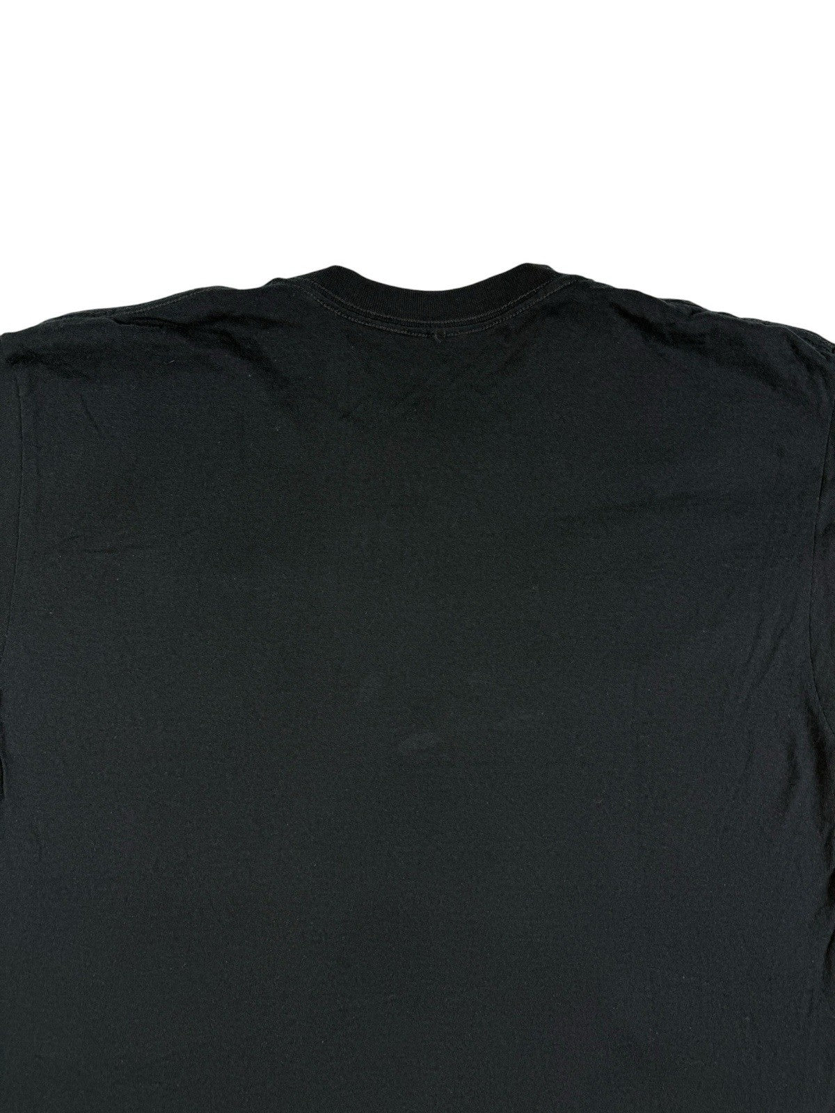 Nirvana Smiley Face Black Graphic Band Top Large