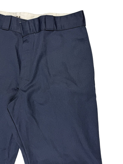 Dickies 874 Original Fit Blue Chino Trousers 36W 31L