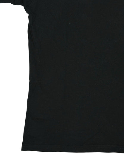 Vans Black Cotton Printed Top Small