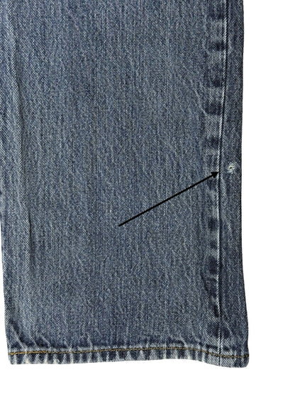 Levi's 501 Blue Straight Leg Denim Jeans 36W 32L
