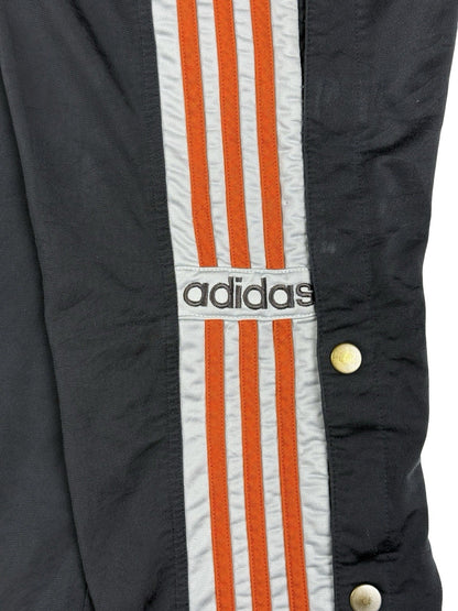 Adidas Vintage Y2K Grey Popper Adibreak Jogger Tracksuit Bottoms Medium
