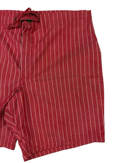 Vintage 60's McGregor Scotset Permanent Press Red Striped Chino Shorts Medium