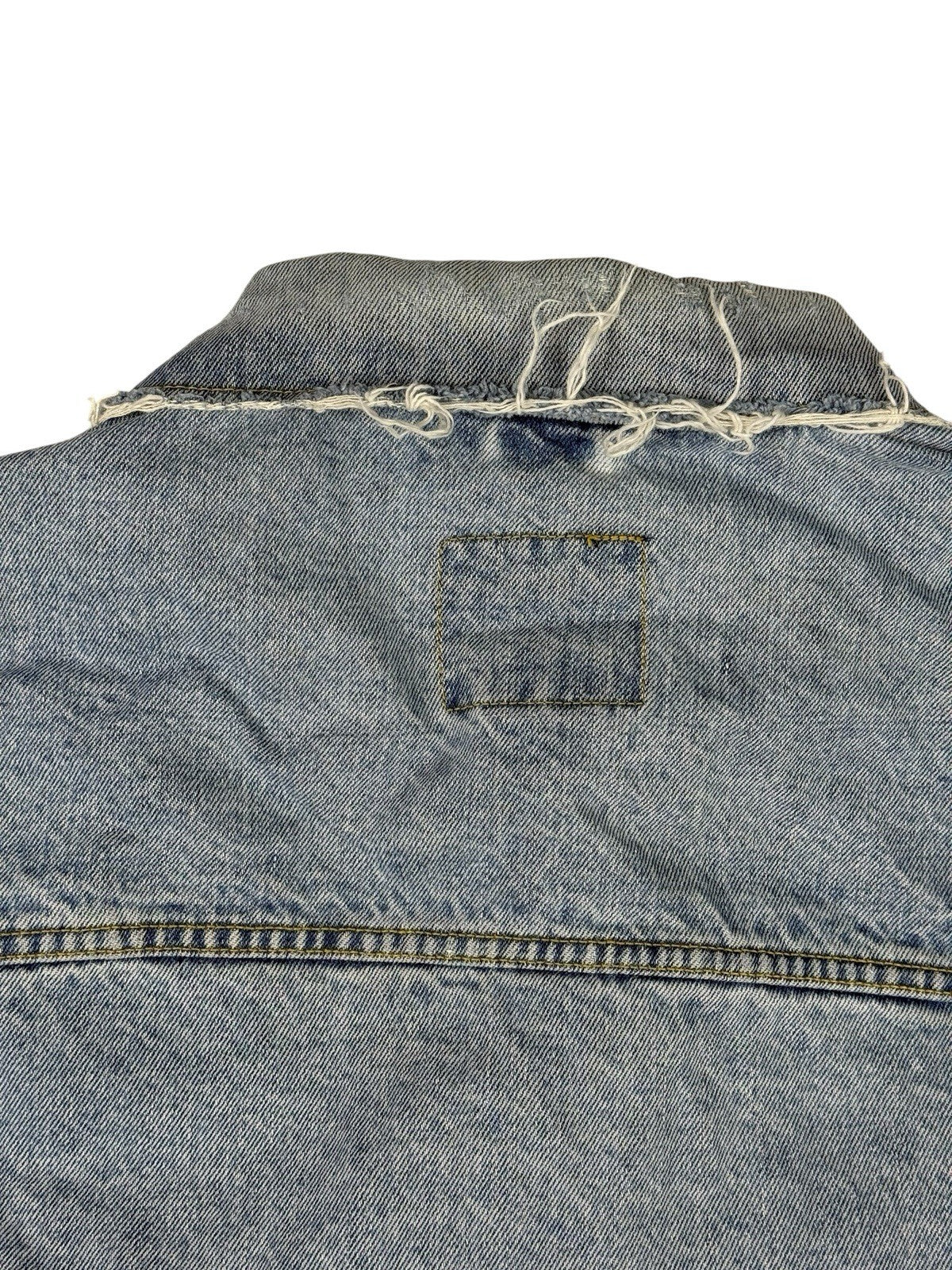 Faded Glory Retro Blue Denim Jacket 2XL