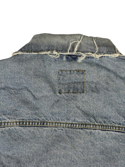 Faded Glory Retro Blue Denim Jacket 2XL