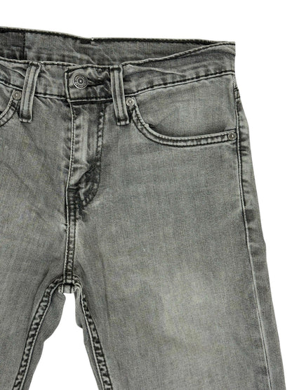 Levi's Grey 511 Slim Jeans 28W 30L