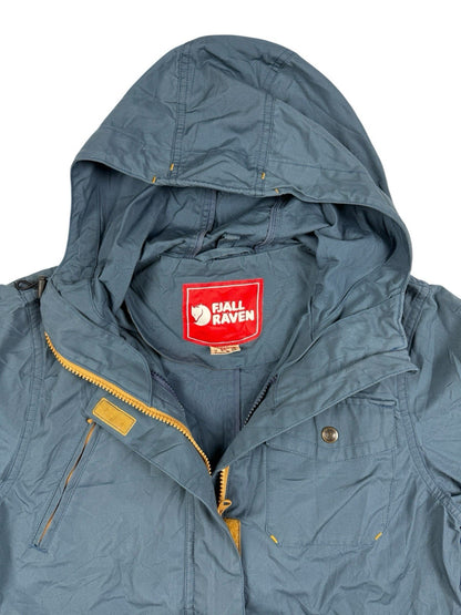 Fjallraven Blue Hooded Parka Jacket XS