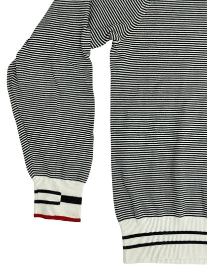 Tommy Hilfiger Retro Blue Striped Jumper XL