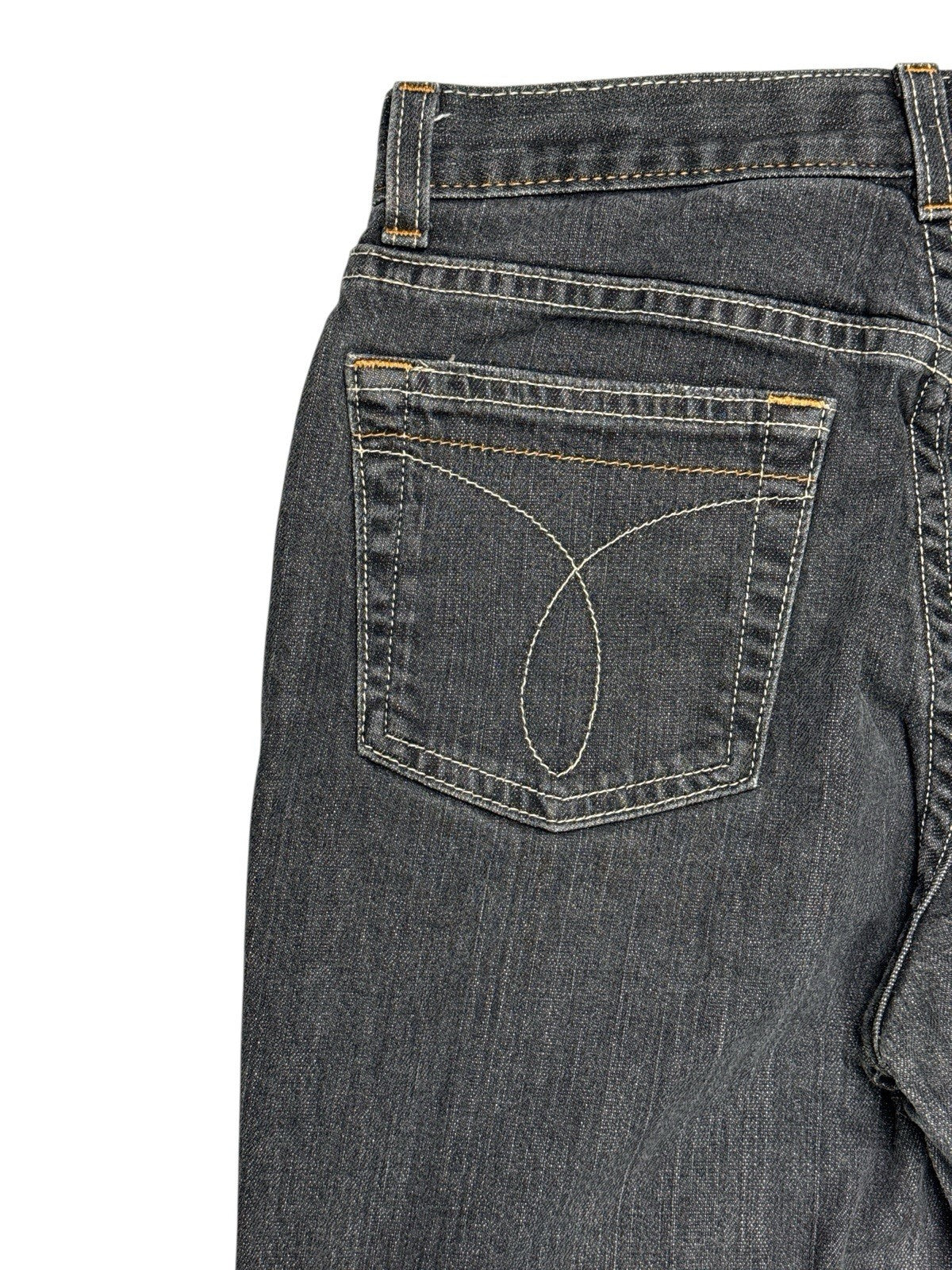 Calvin Klein Grey Denim Bootcut Jeans 26W 30L