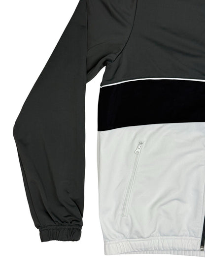 Nike Grey Zipped Track Jacket Medium