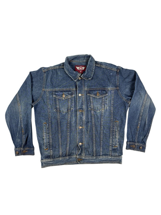 Denim Gear Retro Blue Denim Jacket Large