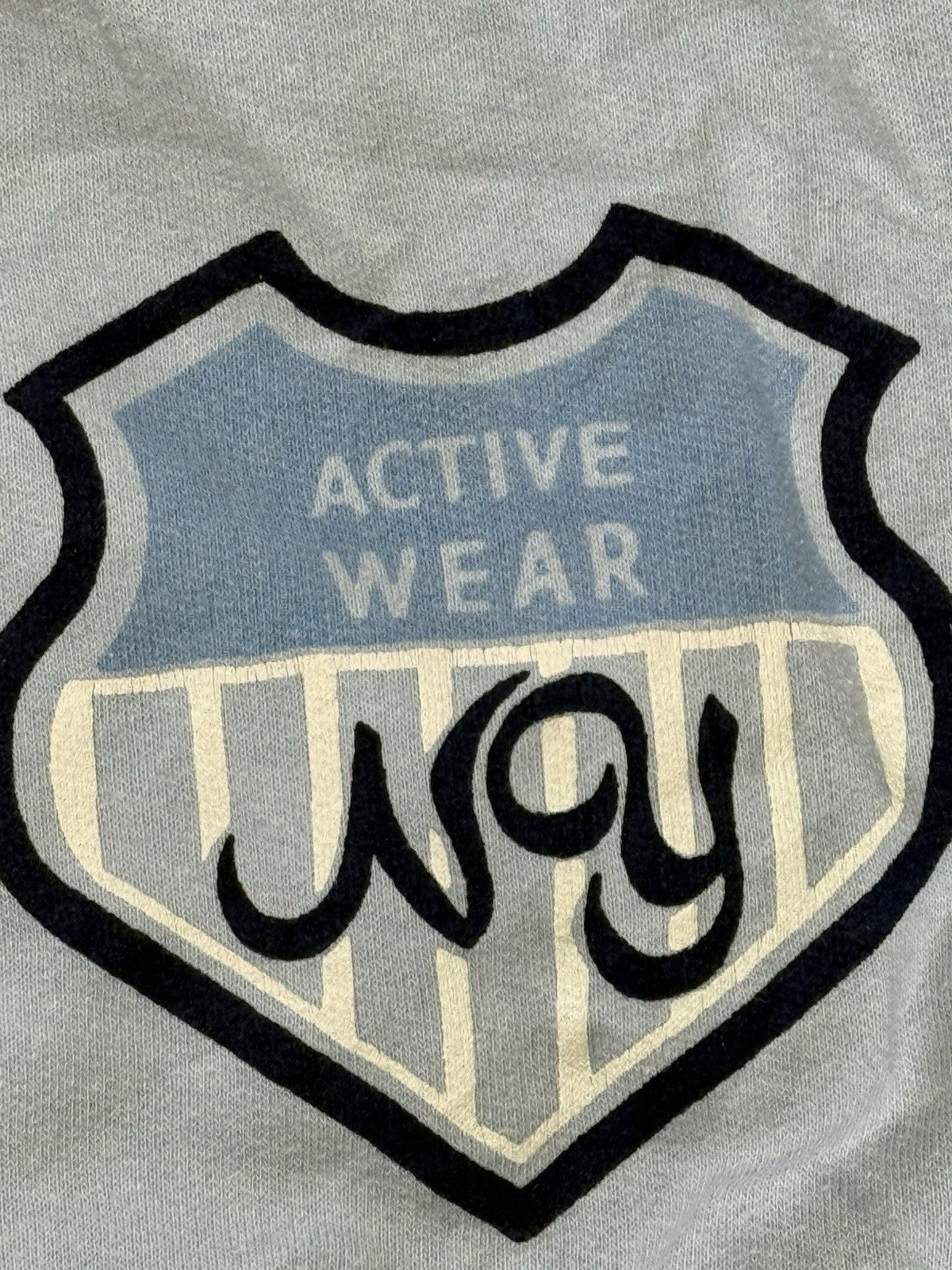 Vintage Blue NY Active Wear Jumper Large