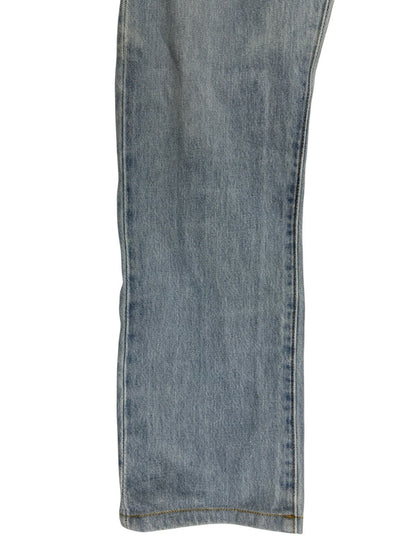 Levi's 501 Blue Denim Straight Leg Jeans 30W 29L