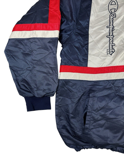 Champion Vintage Japanese Multi Colour Zip Track Jacket XL