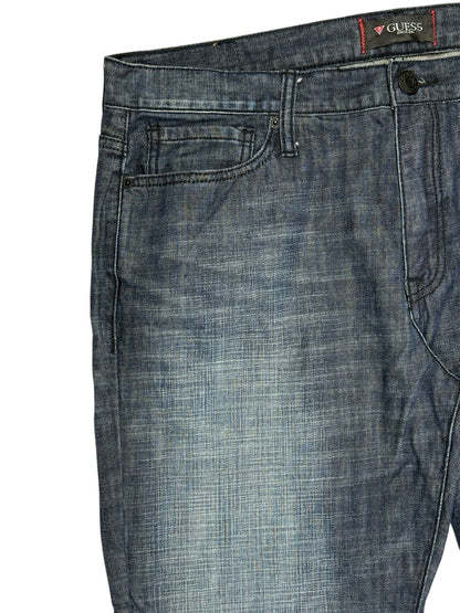 Guess Blue Denim Ultra Slim Jeans 36W 30L